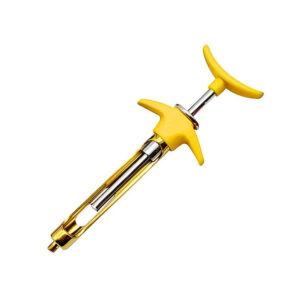 Dental Syringe with yellow handle