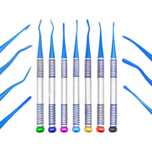 Mini Root Elevator Luxating Elevators PDL Root Elevators Set of 7 Titanium Coated