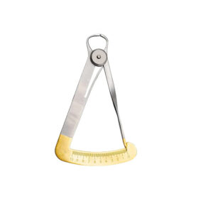 Dental Crown Caliper Golden measuring From 1/10TH of a mm to 10 mm