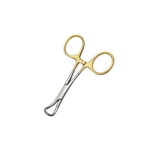 Towel Clamp Backhaus Forceps Gold Plated 3.5"