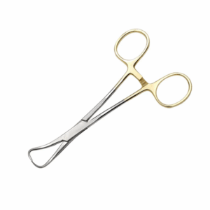 Towel Clamp Backhaus Forceps Gold Plated 5" Medical Surgical Instrument