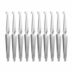 Orthodontic Bracket Placing Tweezer Set of 10