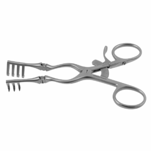 WEITLANER RETRACTOR HINGED BLADES SHARP 5 1/2"