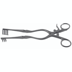 WEITLANER RETRACTOR HINGED BLADES SHARP 8"